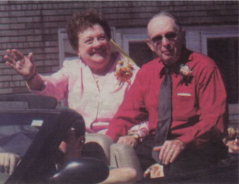 Pat and Wally Garbisch Honored in Granton Parade
