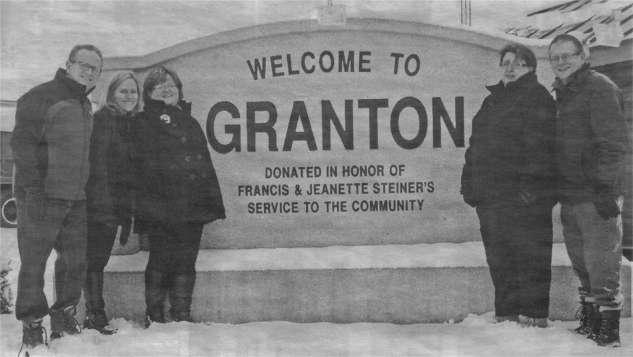 Granton Welcome Signs