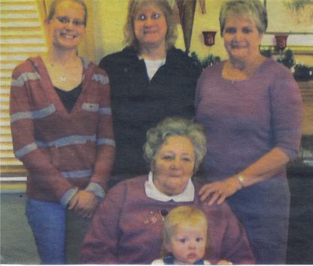 Five Generations of First Born Girls