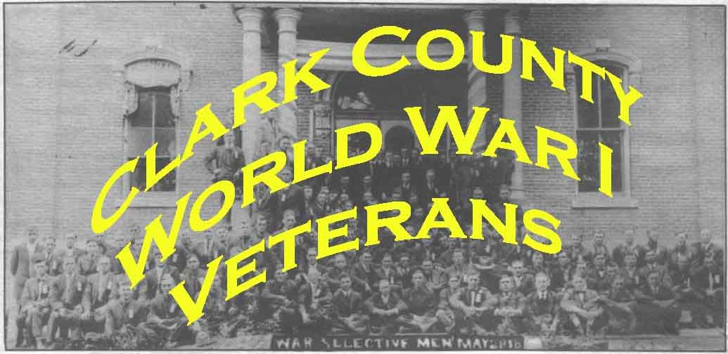 Clark County World War I Veterans